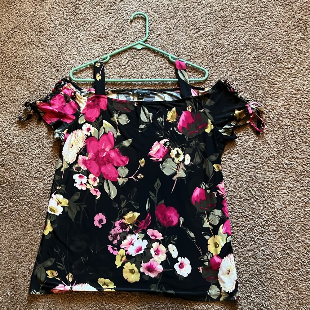 INC Women’s Cold Shoulder Top